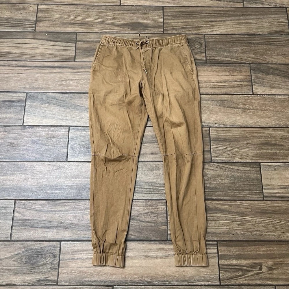 Empyre Jogger Pants Mens Small Brown Drawstring Elastic Waist Skate Casual
